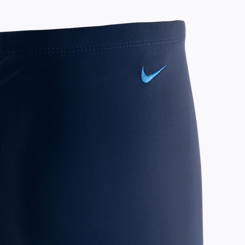 Uomo Nike Just Do It Swoosh Square Leg boxer da bagno mezzanotte marina 4