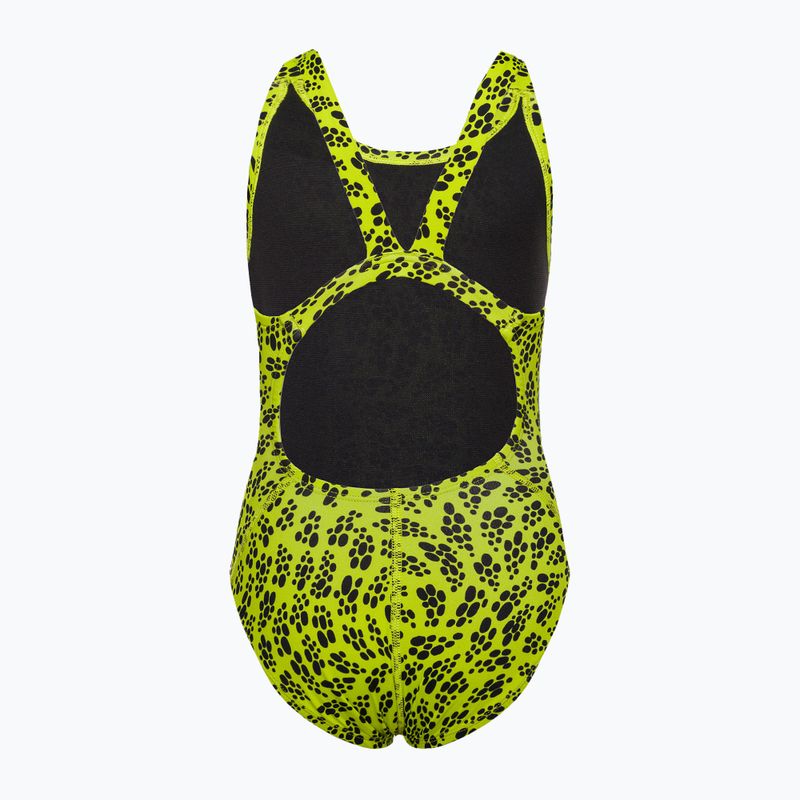 Costume intero da bambino verde atomico Nike Hydrastrong Muliple Prints 2