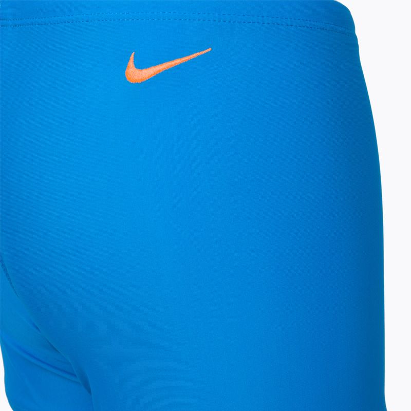 Nike Just Do It Swoosh Aquashort, boxer da bagno per bambini, foto blu 4