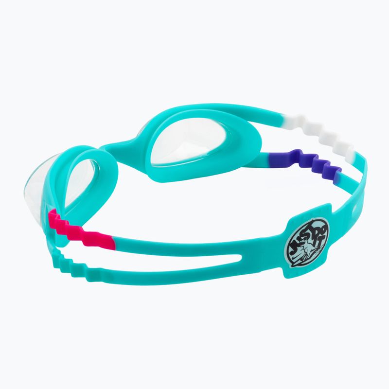 Occhialini da nuoto Nike Easy Fit lavaggio verde acqua per bambini 4