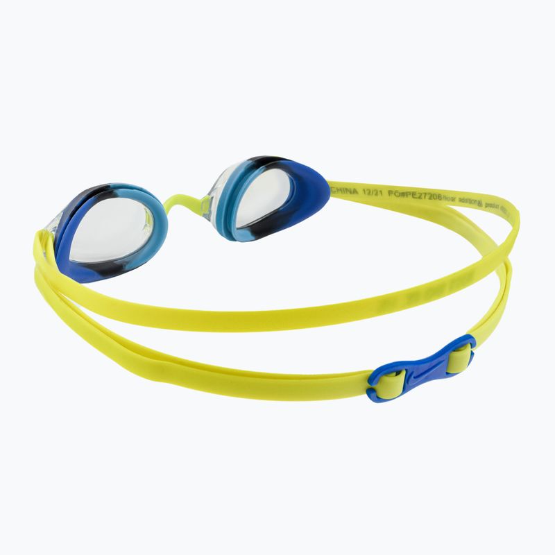 Occhialini da nuoto Nike Legacy trasparenti per bambini 4
