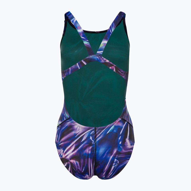 Costume intero donna Nike Multiple Print Fastback multicolore 6