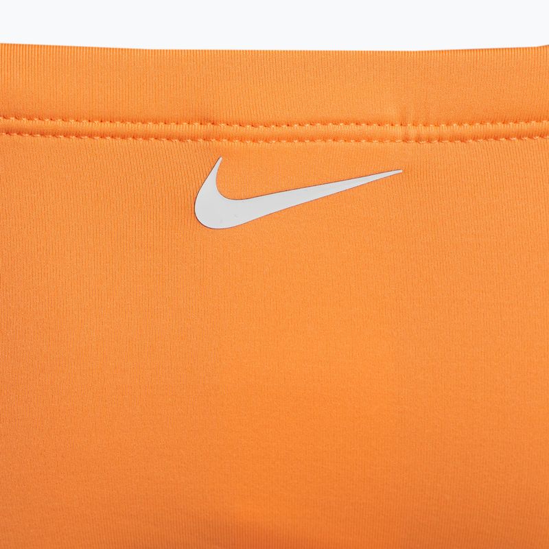 Costume da bagno due pezzi donna Nike Essential Sports Bikini crema pesca 3