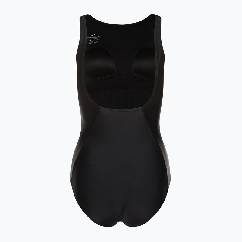 Costume intero donna Nike Hydralock Sculpt U-Back nero 2