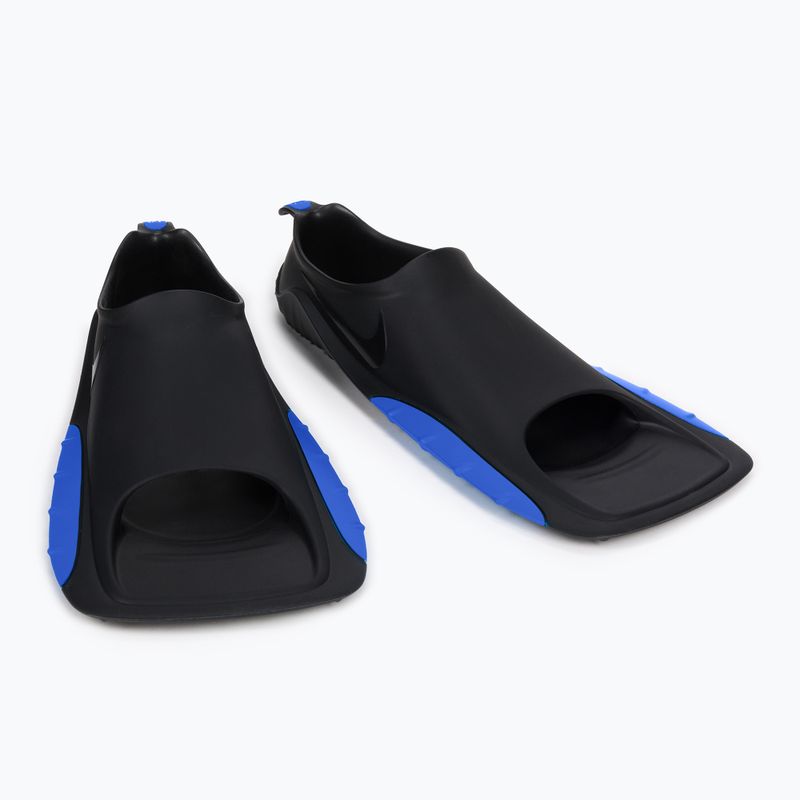 Pinne da nuoto Nike Training Aids nero/blu foto