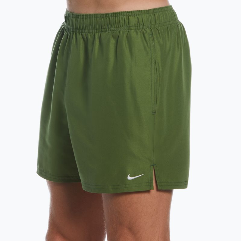Pantaloncini da bagno Nike Essential 5" Volley treeline da uomo 5
