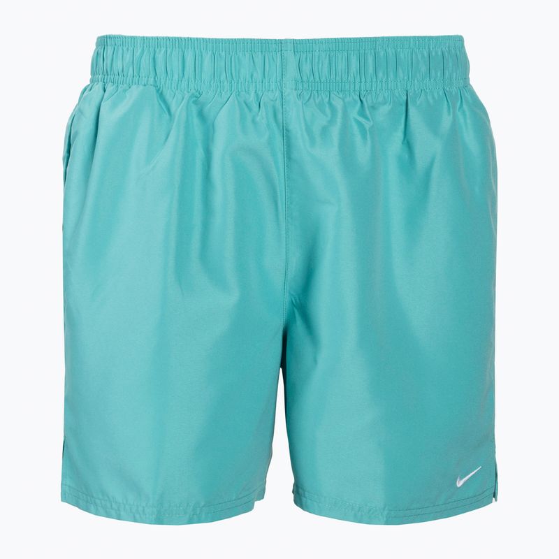 Pantaloncini da bagno Nike Essential 5" Volley da uomo, lavaggio verde acqua