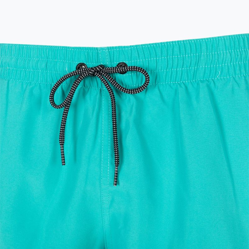 Pantaloncini da bagno Nike Split 5" Volley da uomo, lavaggio verde acqua 4