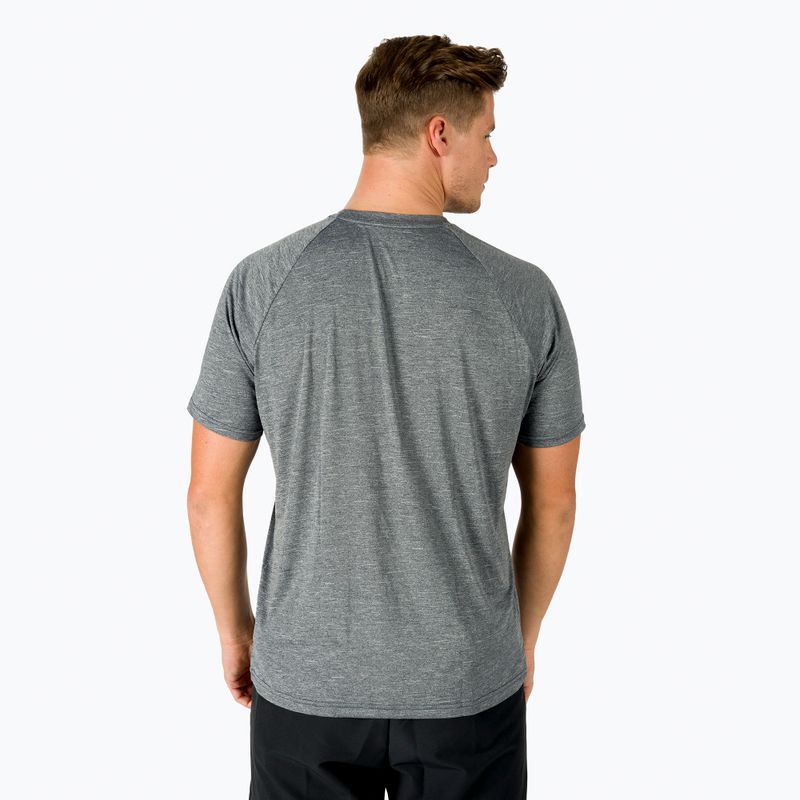 Maglietta da allenamento da uomo Nike Heather nero NESSB658 2