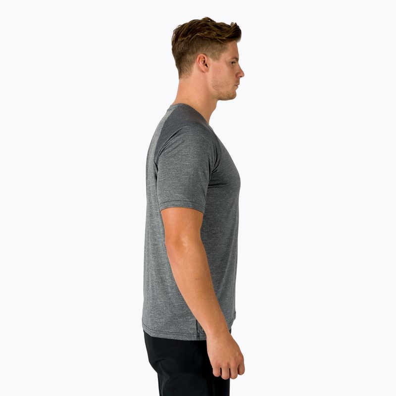 Maglietta da allenamento da uomo Nike Heather nero NESSB658 3
