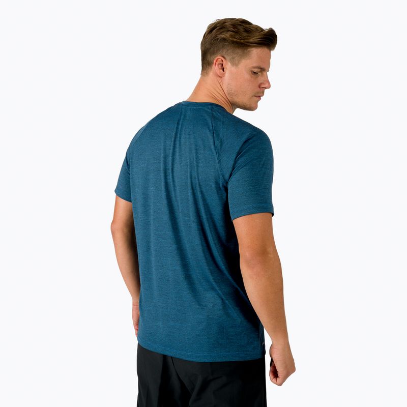 Maglietta da allenamento da uomo Nike Heather dk marina blue 3