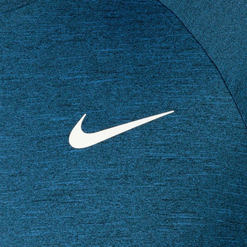 Maglietta da allenamento da uomo Nike Heather dk marina blue 5