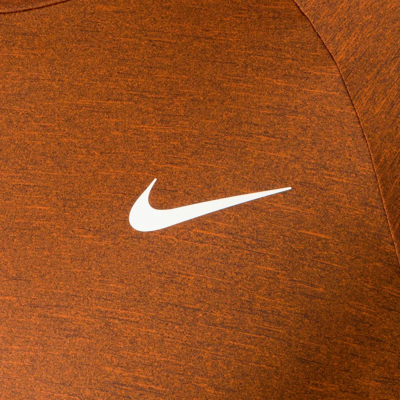 Maglietta da allenamento da uomo Nike Heather rush orange 5