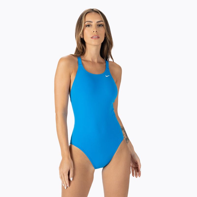 Nike Hydrastrong Solid Fastback - costume intero donna, foto blu