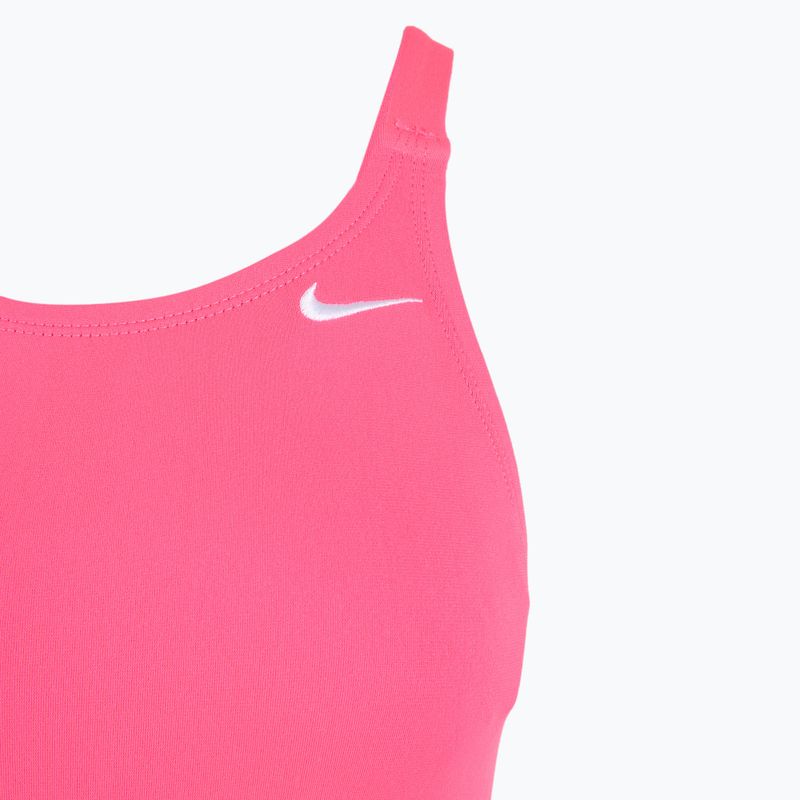 Costume intero Nike Hydrastrong Solid Fastback donna rosa intenso 3