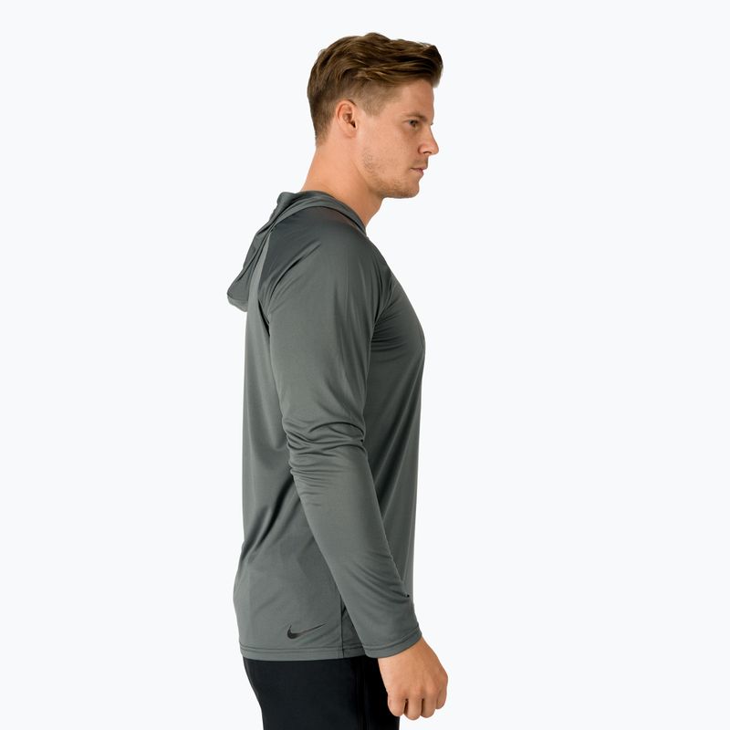 Felpa Nike Outline Logo uomo grigio ferro 3