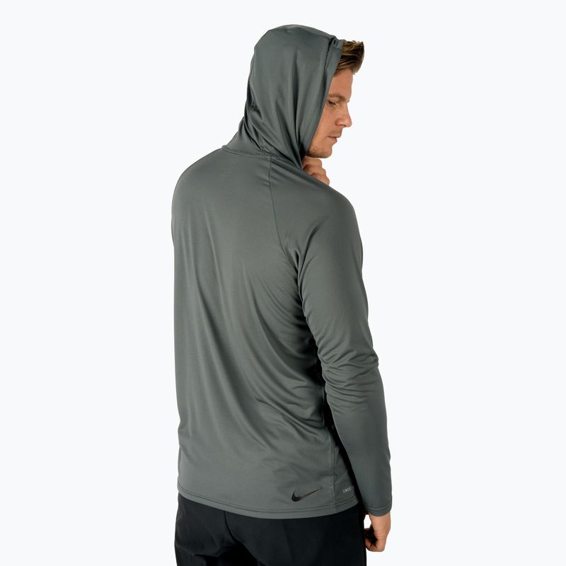 Felpa Nike Outline Logo uomo grigio ferro 4