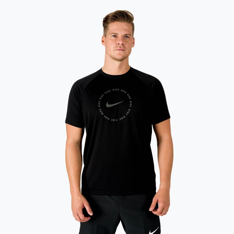 Maglietta da allenamento da uomo Nike Ring Logo nero