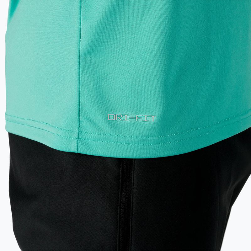 Maglietta da allenamento da uomo Nike Ring Logo lavata verde acqua 5