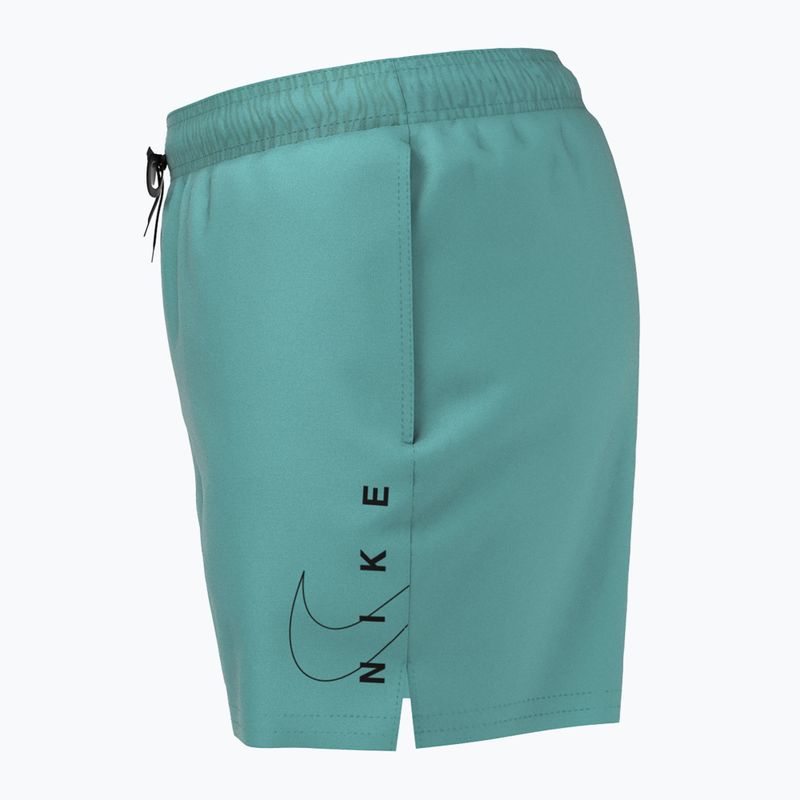 Pantaloncini da bagno Nike Swoosh Break 5" Volley da uomo, lavaggio verde acqua 7