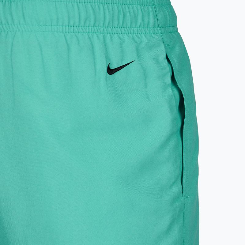 Pantaloncini da bagno Nike Swoosh Break 5" Volley da uomo, lavaggio verde acqua 4