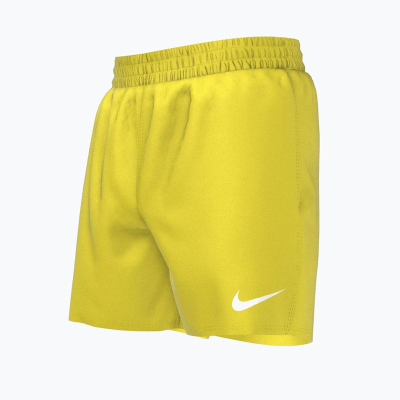 Pantaloncini da bagno da bambino Nike Essential 4" Volley yellow strike 5