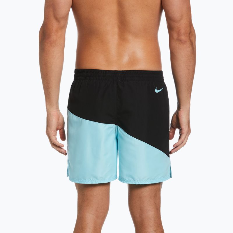 Pantaloncini da bagno Nike Block Swoosh 5" Volley cop da uomo 5
