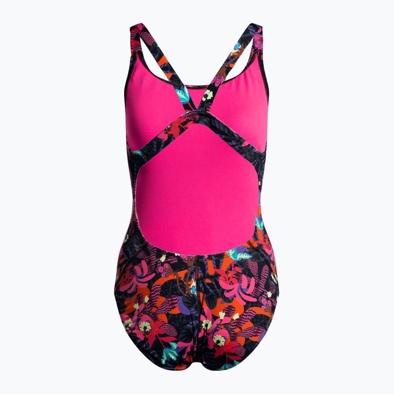 Costume intero donna Nike Multiple Print Fastback iper rosa 2