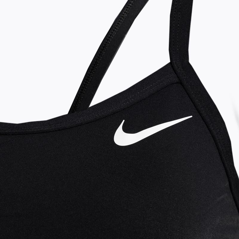 Costume da bagno donna intero Nike Multiple Print Racerback Splice One jet nero 3