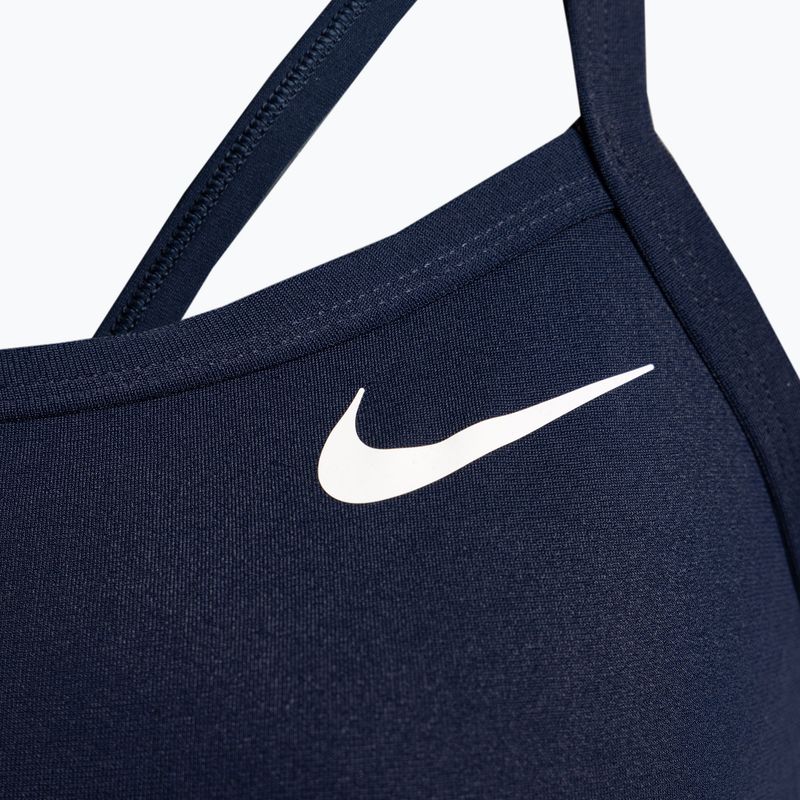 Costume da bagno donna Nike Multiple Print Racerback Splice One midnight navy 3