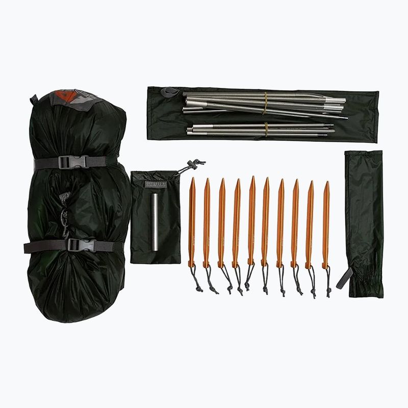 Tenda da campeggio per 2 persone Vango F10 Helium UL 2 verde alpino 10