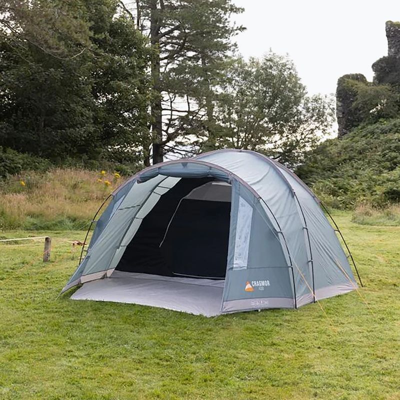 Tenda da campeggio per 4 persone Vango Cragmor 400 verde minerale 5