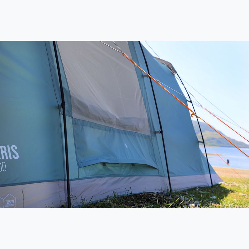 Tenda da campeggio per 5 persone Vango Harris 500 verde minerale 22