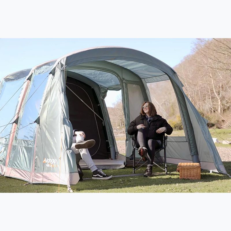 Vango Lismore Air 450 pacchetto verde minerale tenda da campeggio per 4 persone 7