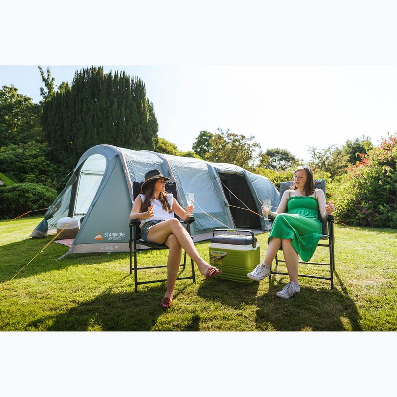 Vango Lismore Air 600XL pacchetto verde minerale tenda da campeggio per 6 persone 17