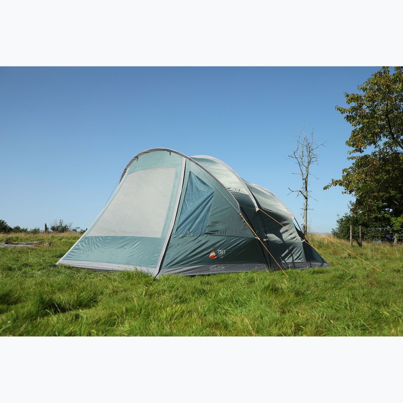 Tenda da campeggio per 5 persone Vango Tiree 500 verde minerale 4