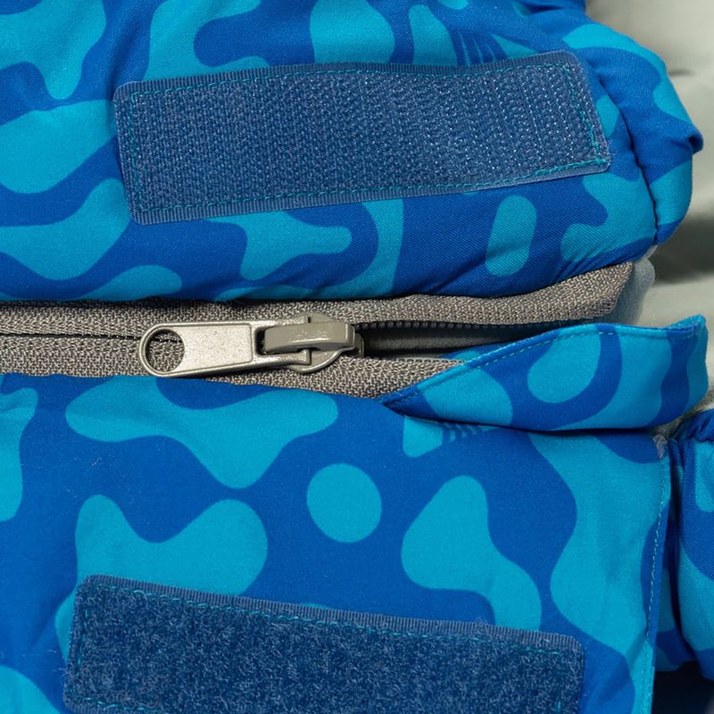 Sacco a pelo per bambini Vango Stellar Junior blu atlantico 7