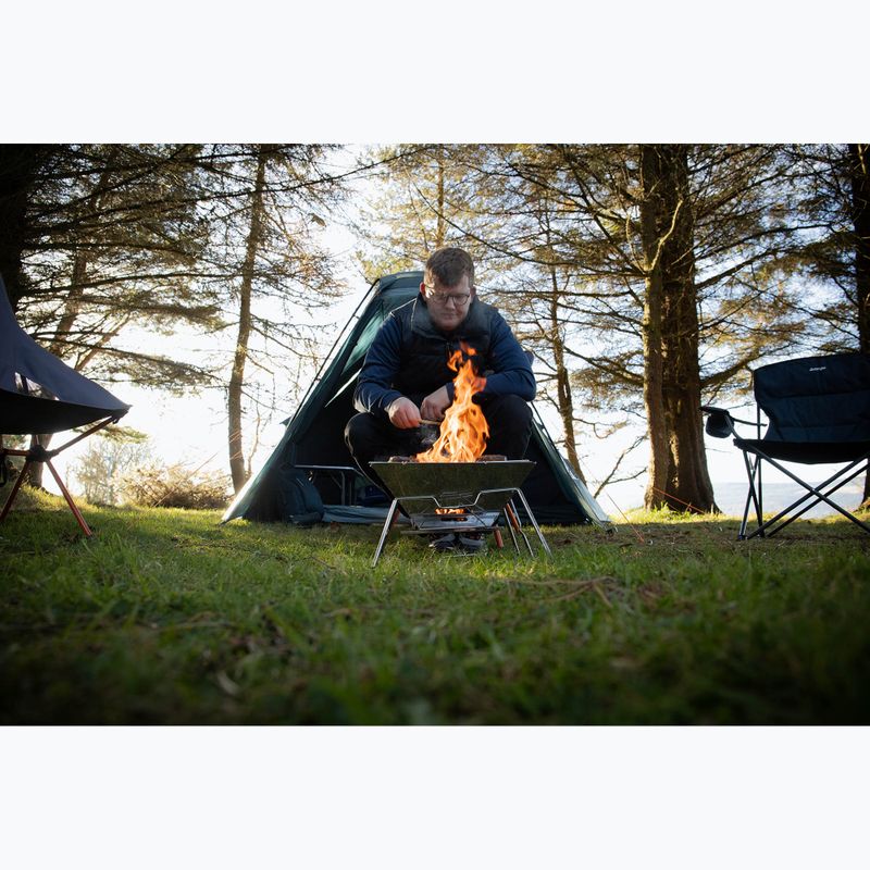 Vango Ranger BBQ griglia per escursioni argento 8