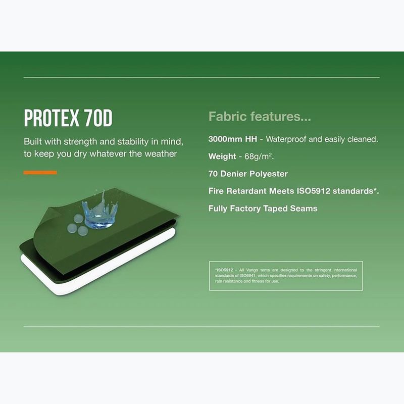 Tenda da trekking 3-osobowy Vango Nevis 300 pamir green 14