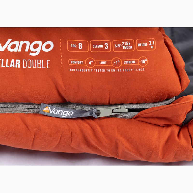 Sacco a pelo Vango Stellar Double harissa 8