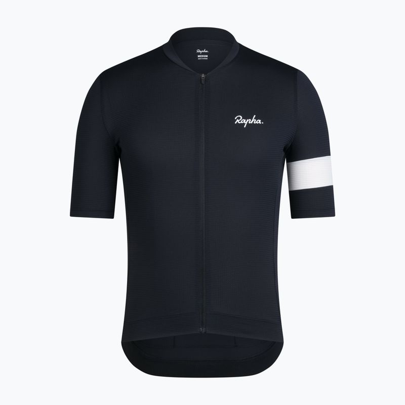 Maglia da ciclismo uomo Rapha Core Lightweight Jersey black/white 5