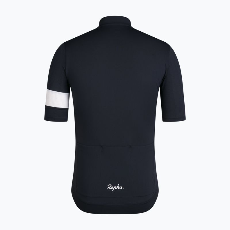Maglia da ciclismo uomo Rapha Core Lightweight Jersey black/white 6