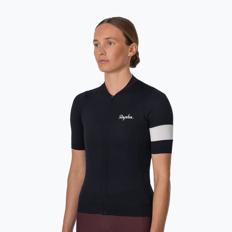 Maglia da ciclismo donna Rapha Core Lightweight Jersey black/white 2