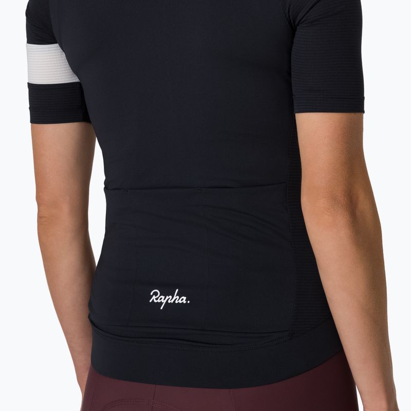 Maglia da ciclismo donna Rapha Core Lightweight Jersey black/white 3