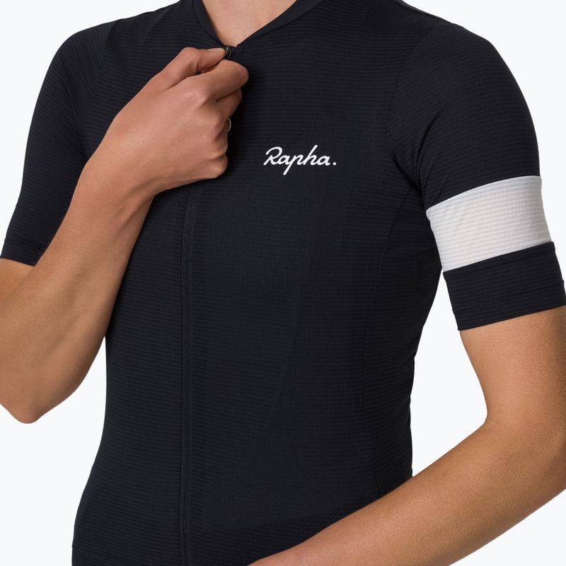 Maglia da ciclismo donna Rapha Core Lightweight Jersey black/white 4