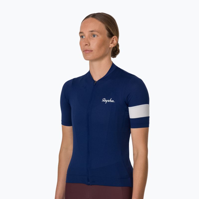 Maglia da ciclismo donna Rapha Core Lightweight Jersey navy/white 2