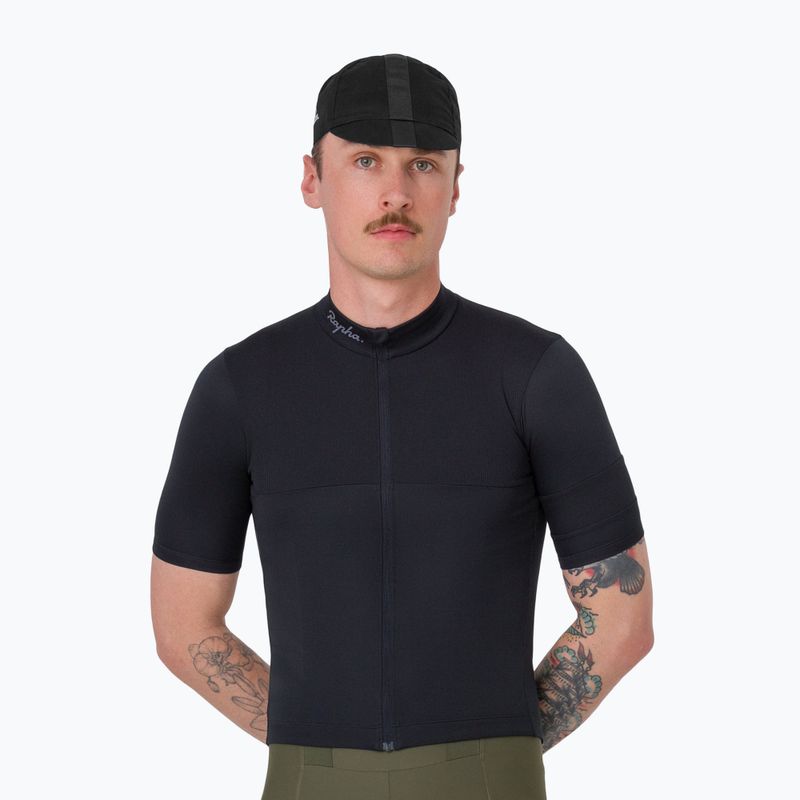 Maglia da ciclismo uomo Rapha Brevet Element Jersey black/dark grey