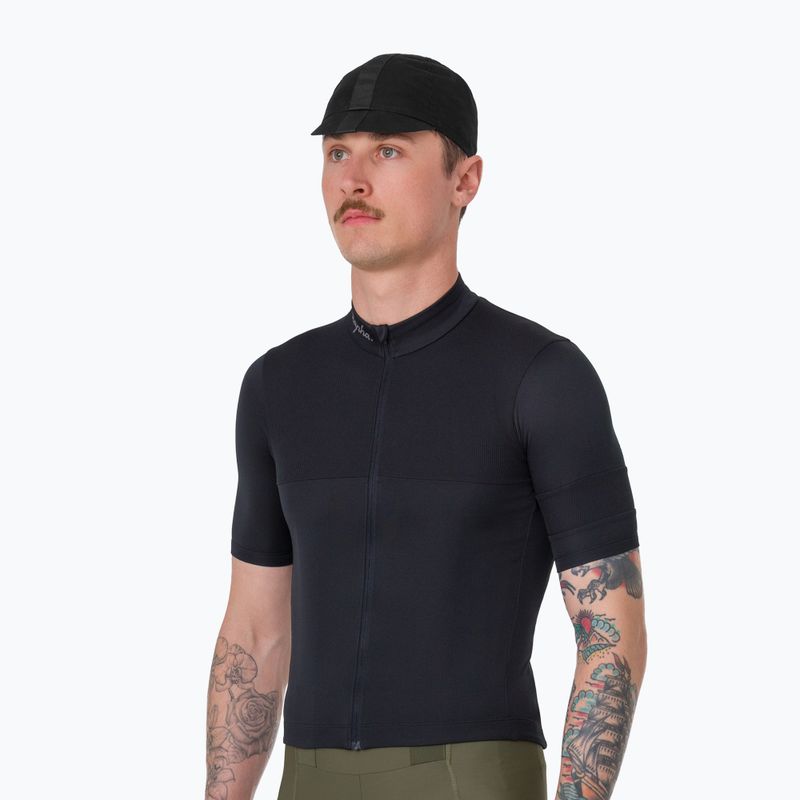 Maglia da ciclismo uomo Rapha Brevet Element Jersey black/dark grey 2