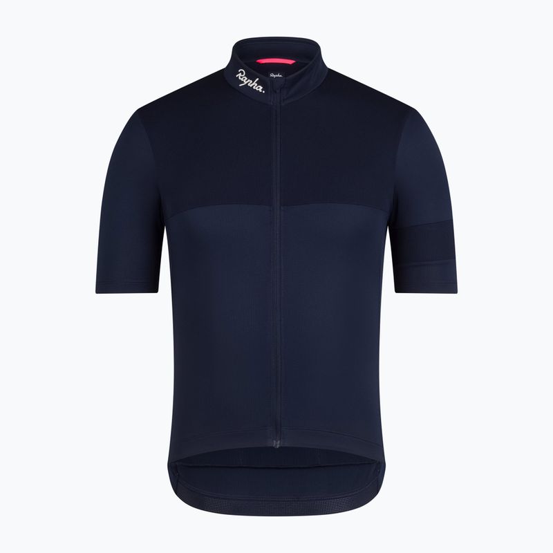 Maglia da ciclismo uomo Rapha Brevet Element Jersey dark navy/white 5
