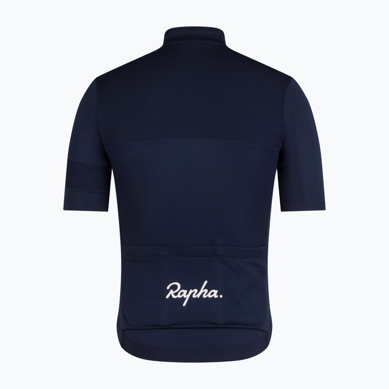 Maglia da ciclismo uomo Rapha Brevet Element Jersey dark navy/white 6